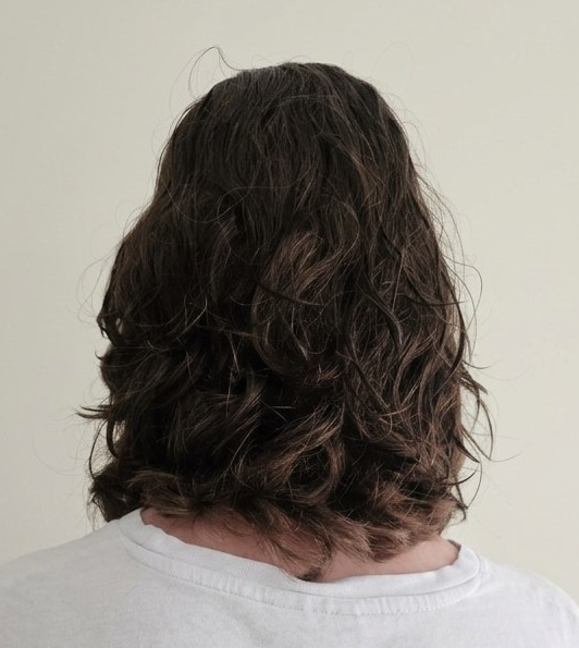Rejuvenated curls with renewed elasticity and flow.